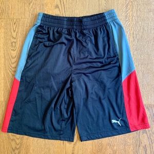 Puma boys lg gym shorts